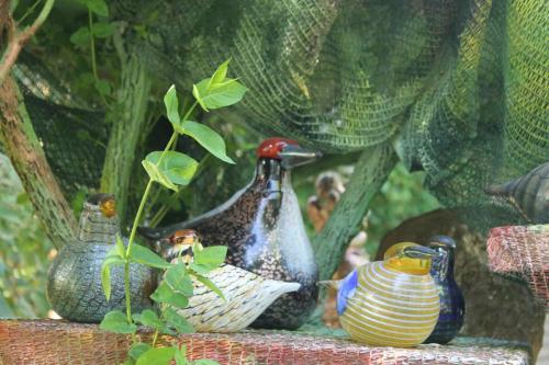 Cluster art, Matti Luostarinen, Art of Clusters. Crystal art. The Birds - migrants