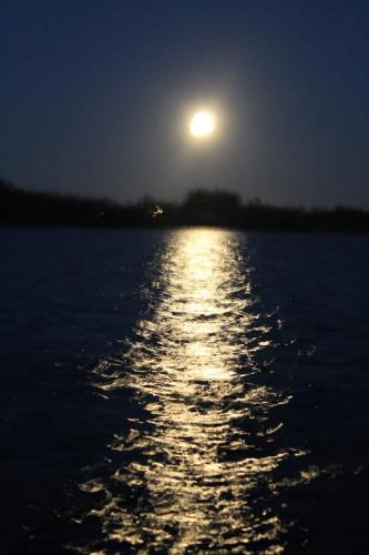 Cluster art, Matti Luostarinen, Full moon, Moon bridge, Forssa Kaukjärvi 27.10.2015