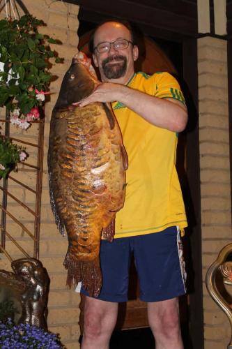 Cyprinus caprio, new record in Finland. Kaukjäri lake in Forssa